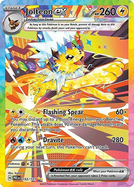 Jolteon ex (PRE 153)